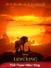 The Lion King (2019) BRRip Original [Telugu + Tamil + Hindi + Eng] Dubbed Full Movie Watch Online Free